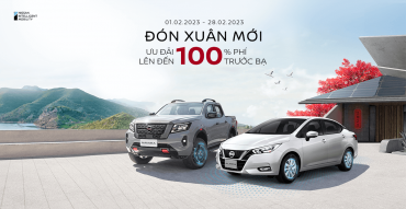 Nissan Việt Nam tung ra ưu đãi lên đến 100% lệ phí trước bạ đầu xuân 2023